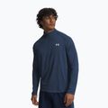 Vyriški marškinėliai su ilgomis rankovėmis Under Armour Tech Textured 1/2 Zip wham blue/white