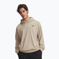 Vyriškas džemperis Under Armour Rival LW Hoodie city khaki/black