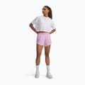 Moteriški bėgimo šortai Under Armour Fly By 3" pink dawn/white 2