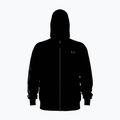 Vyriškas džemperis Under Armour Rival LW Graphic FZ black/black