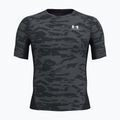 Vyriški treniruočių marškinėliai Under Armour HG Printed black/castlerock/white