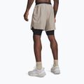 Vyriški treniruočių šortai Under Armour Vanish Woven 2.0 2IN1 Shorts timberwolf taupe/black 3