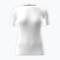 Moteriški treniruočių marškinėliai Under Armour HG Authentics Comp SS white/halo gray