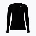 Moteriški treniruočių marškinėliai ilgomis rankovėmis Under Armour HG Authentics Comp LS ultimate black/white