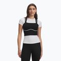 Moteriški treniruočių marškinėliai Under Armour Meridian Contour Tank ultimate black/white/ultimate black