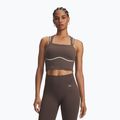 Moteriški treniruočių marškinėliai Under Armour Meridian Contour Tank peppercorn/white/peppercorn