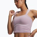Moteriški treniruočių marškinėliai Under Armour Meridian Contour Tank mauve pink/white/mauve pink 3