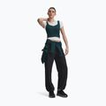 Moteriškos treniruočių kelnės Under Armour Rival Woven Core Pants black/white 2