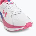 Moteriški bėgimo batai Under Armour Assert 11 white/pink frenzy/pink frenzy 7