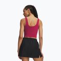 Moteriški treniruočių marškinėliai Under Armour Motion Tank claret/ox blood 2