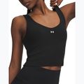 Moteriški treniruočių marškinėliai Under Armour Motion Tank ultimate black/white 3