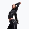 Moteriški treniruočių marškinėliai ilgomis rankovėmis Under Armour ColdGear Elite Mock ultimate black/reflective 5
