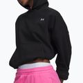 Moteriškas džemperis Under Armour Icon Fleece Hoodie ultimate black/white 3