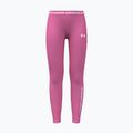 Vaikiškos tamprės Under Armour HeatGear Branded Leggings pink frenzy/white