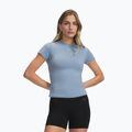 Moteriški treniruočių marškinėliai Under Armour Motion Fitted SS blue wind/blue fog