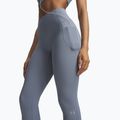 Moteriškos treniruočių tamprės Under Armour Vanish Elite Leggings blue wind/metallic silver 4