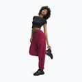 Moteriškos kelnės Under Armour Icon Fleece Gym Pant claret/white 2