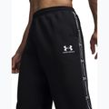 Vyriškos kelnės Under Armour Icon Fleece Taped Jogger ultimate black/white 4