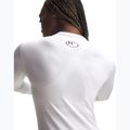 Moteriški treniruočių marškinėliai ilgomis rankovėmis Under Armour ColdGear Crew white/halo gray 3