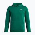Vaikiškas džemperis Under Armour B Rival Fleece Hoodie campus ivy/white