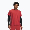 Vyriški bėgimo marškinėliai Under Armour Velociti Pro SS heritage red/reflective