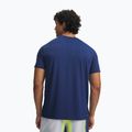 Vyriški bėgimo marškinėliai Under Armour Velociti Pro SS blackout navy/reflective 2