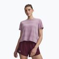 Moteriški bėgimo marškinėliai Under Armour Velociti SS mauve pink/reflective