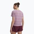 Moteriški bėgimo marškinėliai Under Armour Velociti SS mauve pink/reflective 2