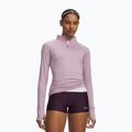 Moteriškas bėgimo džemperis Under Armour Velociti Half Zip mauve pink/reflective