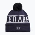 Vyriška žieminė kepurė Under Armour Halftime Pom Beanie midnight navy/white/white