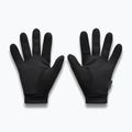 Vyriškos bėgimo pirštinės Under Armour Velociti Liner black/black/reflective 3