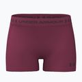 Moteriški treniruočių šortai Under Armour HeatGear Shorty claret/ox blood