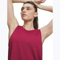 Moteriški treniruočių marškinėliai Under Armour Tech Tank Solid claret/ox blood 3