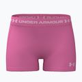 Moteriški treniruočių šortai Under Armour HeatGear Shorty pink frenzy/prime pink