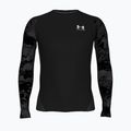 Vyriški treniruočių marškinėliai ilgomis rankovėmis Under Armour HG Armour Comp ultimate black/white