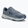 Vyriški treniruočių batai Under Armour Edge Leather gravel/blue fog/blackout navy