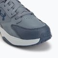 Vyriški treniruočių batai Under Armour Edge Leather gravel/blue fog/blackout navy 7