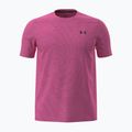 Vyriški treniruočių marškinėliai Under Armour Vanish Seamless Novelty SS pink frenzy/ultimate black
