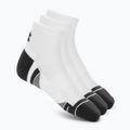 Kojinės Under Armour Perf Tech Qtr 3 pack white/white/jet gray