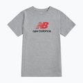 Vaikiški marškinėliai New Balance Jersey Stacked Logo Tee athletic grey heather 6
