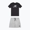 Vaikiškas komplektas New Balance Stacked Logo Tee & FT Short nb caviar 8