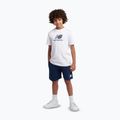Vaikiškas komplektas New Balance Stacked Logo Tee & FT Short nb bright white