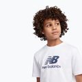Vaikiškas komplektas New Balance Stacked Logo Tee & FT Short nb bright white 5