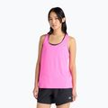 Moteriški bėgimo marškinėliai New Balance Sport Essentials Tank pink heat