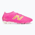 Vaikiški futbolo batai New Balance Tekela Team V5 pink heat/metallic gold/pink satin 2