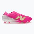 Futbolo batai New Balance Furon Pro V8 FG pink heat/sea salt/gold metallic 2