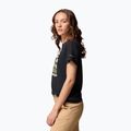 Moteriški trekingo marškinėliai Columbia Ruby Springs Graphic Fitted black/get hiked 4