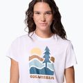 Moteriški turistiniai marškinėliai Columbia Ruby Springs Graphic Fitted white/get hiked 5