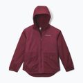 Vaikiška lietaus striukė Columbia Rainy Trails II Fleece rich wine