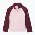 Vaikiškas flisinis džemperis Columbia Glacial Fleece satin pink/rich wine